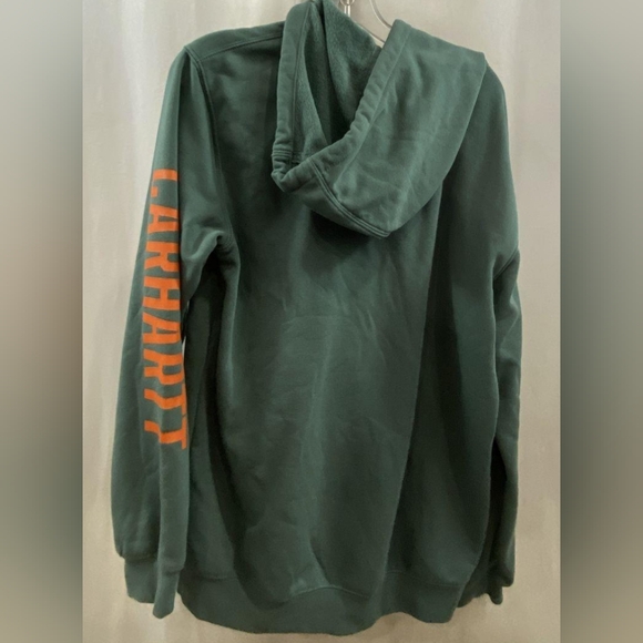 Carhartt Loose Fit Rain Defender Midweight Hoodie Size XL Like New MSRP $64.99 - Picture 3 of 5
